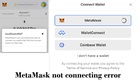 A guide to solve out MetaMask not connecting error
