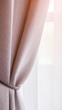 Horizontal Stripe Curtain Fabric Is a Good Choice For Families